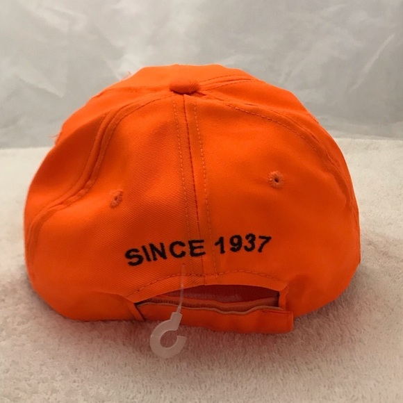 Outdoor Cap for Ducks Unlimited Adjustable Orange Hunting Cap - Picture 6 of 12